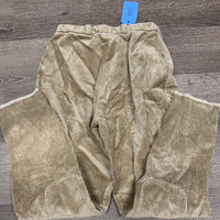 High Waist Hvy Corduroy Breeches *gc, older, seam puckers
