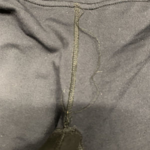 Thin Pull On Riding Tight Breeches *fair, undone stitching, threads, faded, pilly/rubs, pulled seams, older