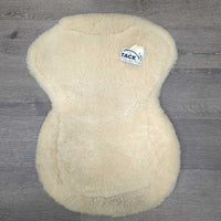 Massage Gel Full Sheepskin Half Pad *vgc, mnr dirt, hair, v. slightly clumpy fleece
