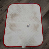 Quilt Baby Saddle Pad *gc, mnr dirt, stained, hair, mnr binding rubs
