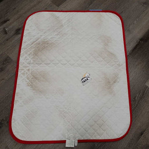 Quilt Baby Saddle Pad *gc, mnr dirt, stained, hair, mnr binding rubs