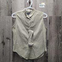 SL Show Shirt, embroidered velcro collar *fair, older, creased/folded, v.crinkled collar
