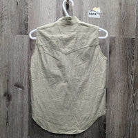 SL Show Shirt, embroidered velcro collar *fair, older, creased/folded, v.crinkled collar
