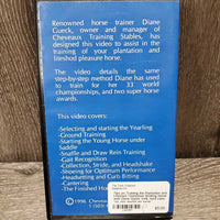 Tips on Training the Plantation and Liteshod Tennessee Walking Horse with Diane Gueck VHS, hard case *xc, mnr scuffs on cover
