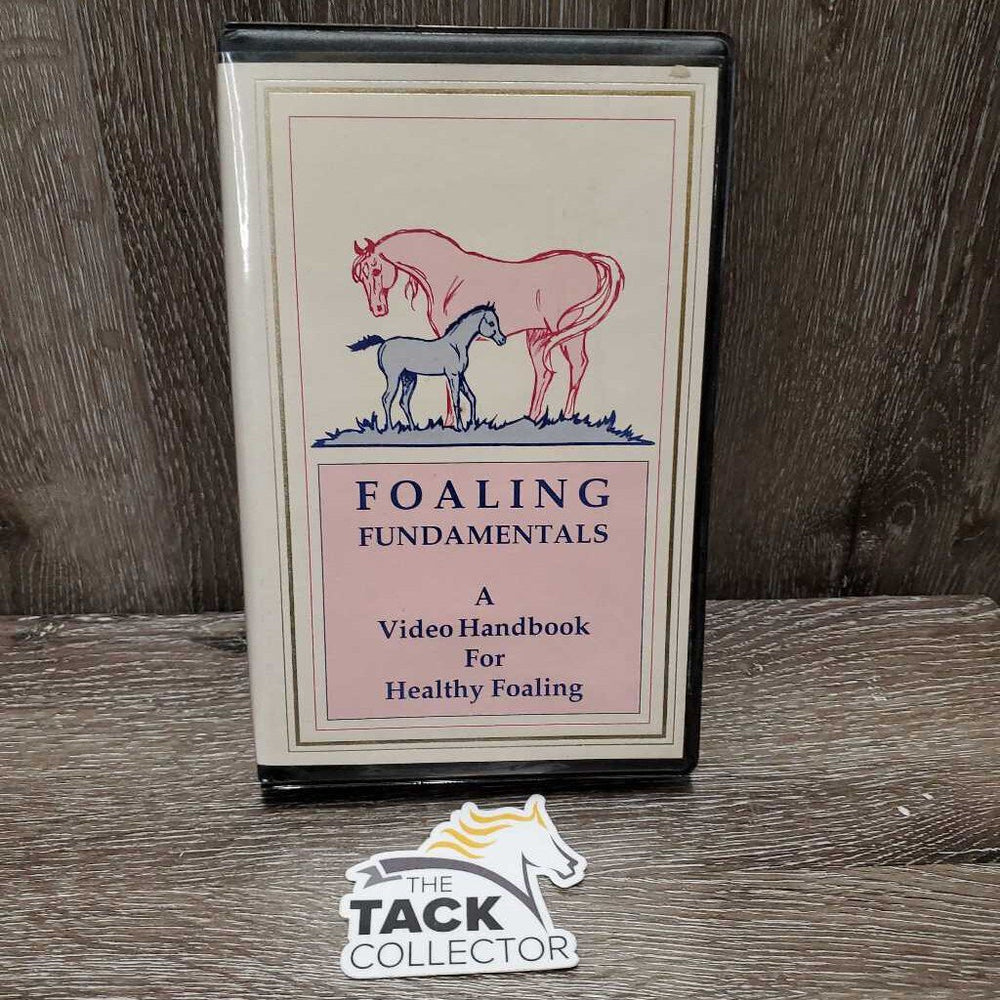 Foaling Fundamentals A Video Handbook for Health Foaling VHS, hard case *xc, dusty cover