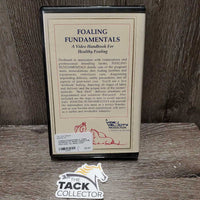 Foaling Fundamentals A Video Handbook for Health Foaling VHS, hard case *xc, dusty cover