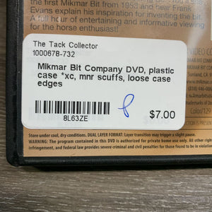 Mikmar Bit Company DVD, plastic case *xc, mnr scuffs, loose case edges