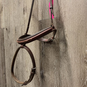 FS Rsd Padded Soft Noseband, Flash *vgc, clean, mnr edge rubs, threads & residue
