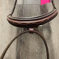 FS Rsd Padded Soft Noseband, Flash *vgc, clean, mnr edge rubs, threads & residue
