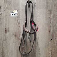 FS Rsd Padded Monocrown Bridle *N0 noseband, N0 cheeks *vgc, older, rubs, scrapes
