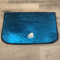 Satin Top Add-on Quilt Baby Jumper Saddle Pad *gc, clean, stains
