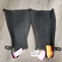 JUNIORS Pr Synthetic Half Chaps *gc, v.dirty, faded
