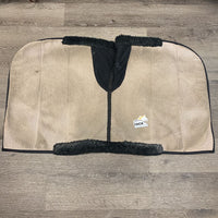 Mesh & Non Slip Dressage Saddle Pad, DK Saddlery *gc, clean, cracking, dry, rubs, snags, faded, hairy, cracks, clumpy