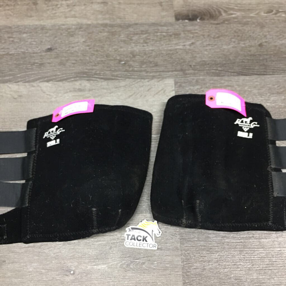 Pr Closed Neoprene Sport Boots, velcro *gc, dirty, hairy, sandy