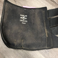 Pr Closed Neoprene Sport Boots, velcro *gc, dirty, hairy, sandy
