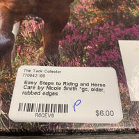 Easy Steps to Riding and Horse Care by Nicole Smith *gc, older, rubbed edges