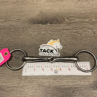 Med Small Loose Ring Snaffle Bit *gc, mnr dirt, stains, scratches
