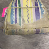 Pr No Turn Bell Boots, velcro *fair, tears, peeling, pills, rubs, hair
