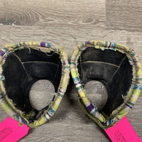Pr No Turn Bell Boots, velcro *fair, tears, peeling, pills, rubs, hair

