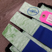 Pr Closed Fleece Lined Boots, velcro *new in bag
