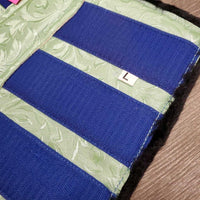 Pr Closed Fleece Lined Boots, velcro *new in bag
