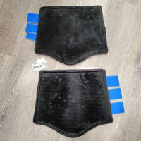 Pr Closed Fleece Lined Boots, velcro *new in bag
