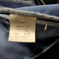 Light Jacket, zipper, crinkle collar & cuffs *gc, threads, faded, crinkled/bubbled
