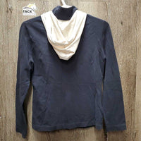 Light Jacket, Hood, Zipper *gc, older, faded, mnr hair
