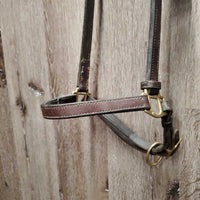 Thick Leather Grooming Halter *gc, dirty, older
