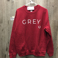 LS Hvy Sweatshirt "Grey" *like new
