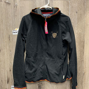 Fleece Zip Up Jacket - Sweater *gc, hairy, pilly, older