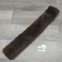 3.5" Narrow Sheepskin Girth Cover, velcro *like new
