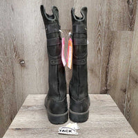 Pr Leather Pull On Country Boots *xc, v.mnr dirt, scuffs & scrape