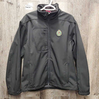 "Spruce Meadows" Jacket, Fleece lined, zipper *xc, mnr dirt & stains
