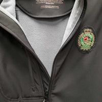 "Spruce Meadows" Jacket, Fleece lined, zipper *xc, mnr dirt & stains
