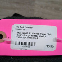 Pr Fleece Polos *fair, clean, dusty, faded, v.hairy, v.clumpy
