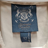 SS Show Shirt, 1/4 Zip *gc/fair, v.dingy, stains, older
