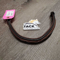 FS Rsd/Padded Leather Browband *xc, mnr dirt
