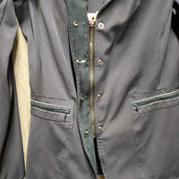 Technical Show Jacket, Zipper, snaps *gc, older, mnr faded collar, undone/popped outer pit seam
