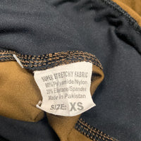 Full Sticky Seat Pull On Riding Tight Breeches, 2 thigh pockets *vgc, mnr seam rubs
