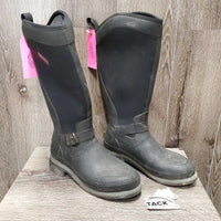 Pr Muck Boots *vgc, mnr dirt, holey inner heel, faded
