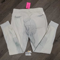 Full Seat Breeches, bling *gc, stained/discolored seat & legs, mnr stains, dingy?, seam puckers
