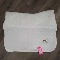 Memory Foam Quilt Dressage Saddle Pad *vgc, mnr stains, hair
