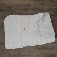 Memory Foam Quilt Dressage Saddle Pad *vgc, mnr stains, hair
