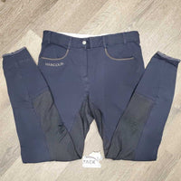 "Unita"? Full Seat Sticky Breeches *gc, seam puckers, seat rubs, v.pilly inside, peeling/dry stickies
