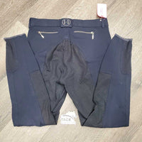 "Unita"? Full Seat Sticky Breeches *gc, seam puckers, seat rubs, v.pilly inside, peeling/dry stickies
