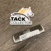 Metal Mane Comb *gc, mnr dirt, stains & residue, older
