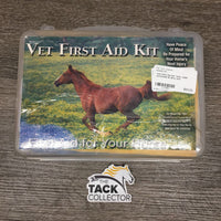 Vet First Aid Kit *new, older, scratched & dirty box
