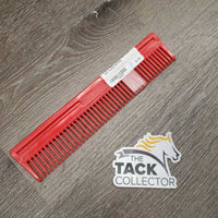 Plastic Mane Comb *vgc, clean, mnr residue
