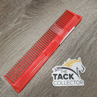 Plastic Mane Comb *vgc, clean, mnr residue
